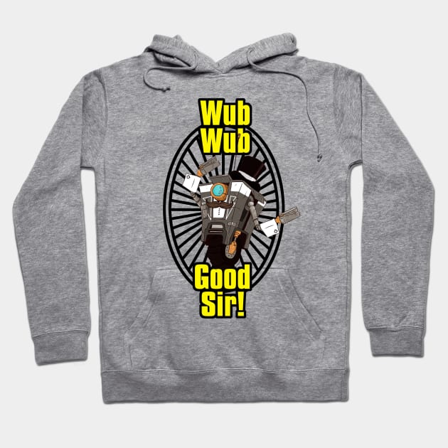 Wub Wub Good Sir! Hoodie by Backflipwolf